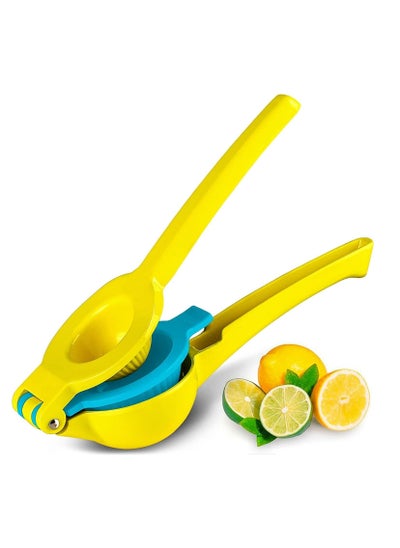 Buy Metal 2 In 1 Lemon Lime Squeezer Hand Juicer Lemon Squeezer Manual Citrus Juicer in Saudi Arabia