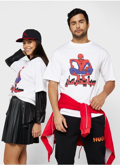 Buy Marvel Spiderman Oversized tshirt in UAE