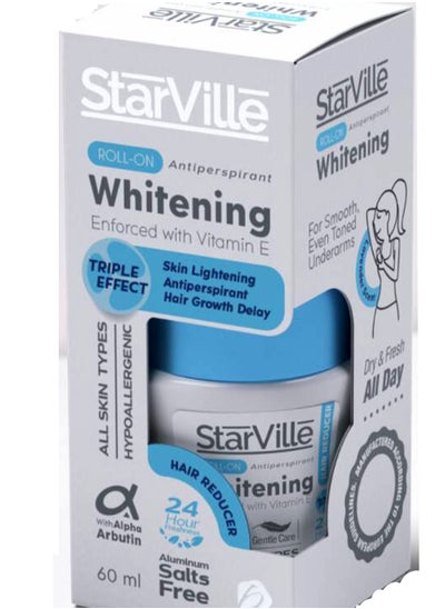 Buy Star Ville Roll On  Whitening Hair Reducer 60ML in Egypt