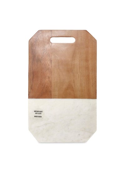 اشتري Prestige Chopping Board, White And Natural في الامارات