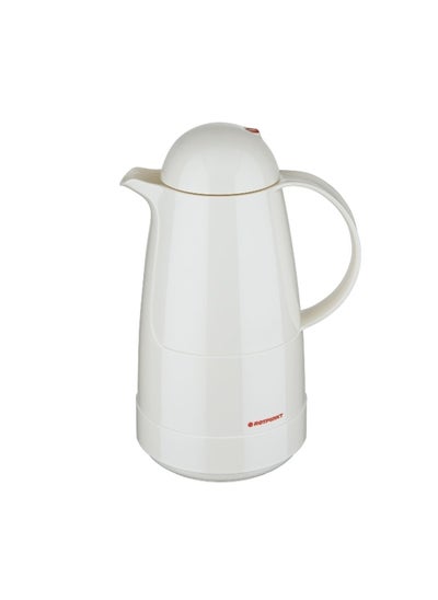 Buy Durable and Elegant Design Vacuum Jug Ivory 1 Liter 003-0005 in Saudi Arabia