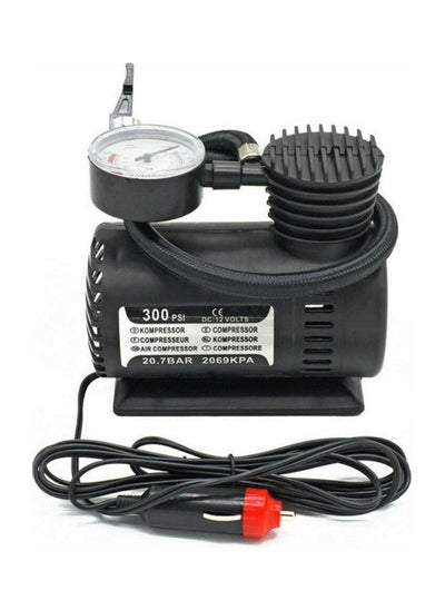 Buy Car Electric Air Pump 300psi Compressor Portable Tire Inflator For in UAE