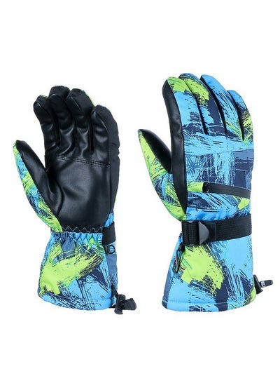 Snow Ski Gloves Waterproof, KASTWAVE Windproof Winter Thermal
