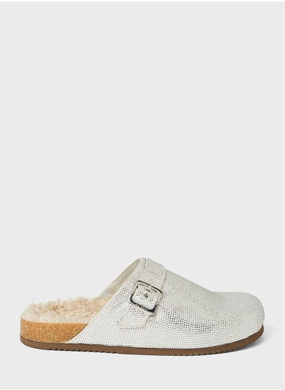 Buy Buckle Cork Mules in Saudi Arabia