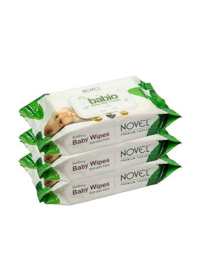 اشتري Baby Wet Wipes Pack With Lid (Pack Of 380 Sheet) في الامارات