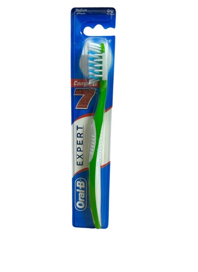 Buy Oral-B Expert Complete 7 Medium Soft Toothbrush Multicolour in Saudi Arabia