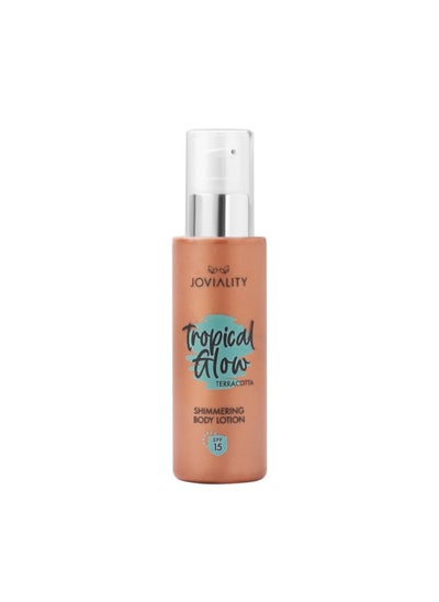 Buy Joviality Tropical Glow Shimmering Lotion SPF 15 - Terracotta in Egypt