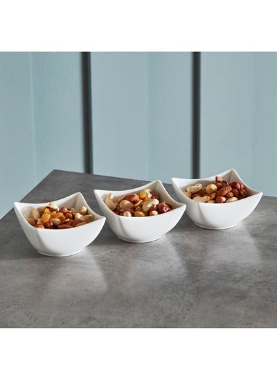 Buy Nova 3-Piece Bowl Set 11.5x4.7x9.8 cm in UAE