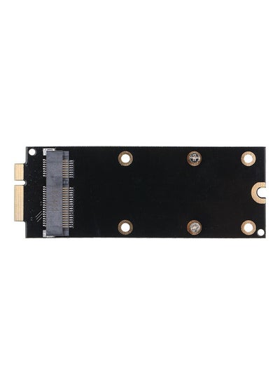 Buy mSATA SSD To 7 And 17Pin Adapter Card For 2012 Apple Macbook Pro Retina Black in Saudi Arabia