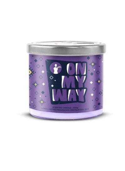 Buy On My Way scented candles 300 grams in Saudi Arabia