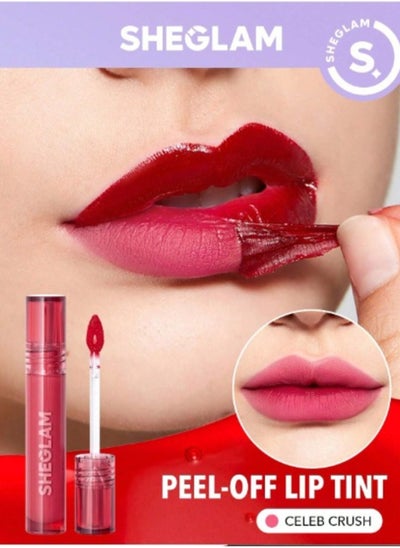 Buy SHEGLAM Peel Talk Lip Tint-Celeb Crush in UAE