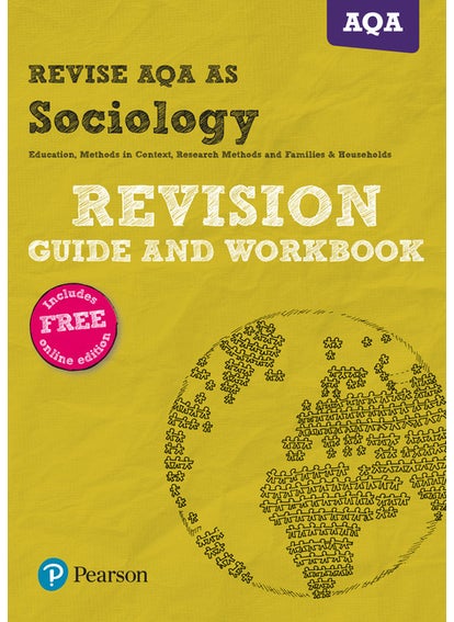 Buy Pearson REVISE AQA AS level Sociology Revision Guide and Workbook inc online edition - 2025 and 2026 exams in UAE