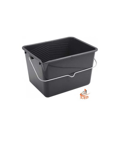 Buy Rectangular Paint Bucket 12 L - Black in UAE