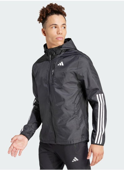 Buy 3 Stripes Own The Run Jacket in UAE