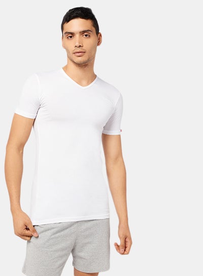 اشتري Basic V-Neck Cotton Undershirt في مصر