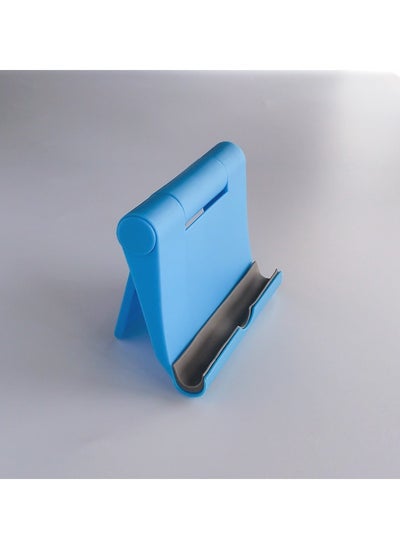 Buy Desktop Folding Phone Holder Blue in Saudi Arabia