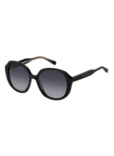 Buy Women's UV Protection Butterfly Shape Acetate Sunglasses TH 2106/S GREY 53 - Lens Size: 52.7 Mm - Black in Saudi Arabia