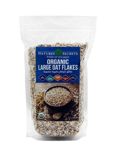 Buy Natures Secrets Organic Large Oat Flakes in UAE