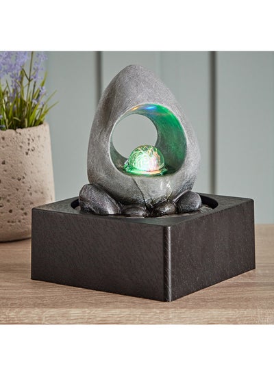 Buy Belen Modern Fountain With Rolling Ball 18 x 24 x 18 cm in Saudi Arabia