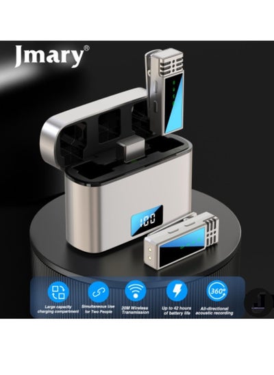 اشتري 2.4G Wireless Microphone for Mobile (Lightning) – High-Quality Audio for iPhone and iPad Recording في الامارات