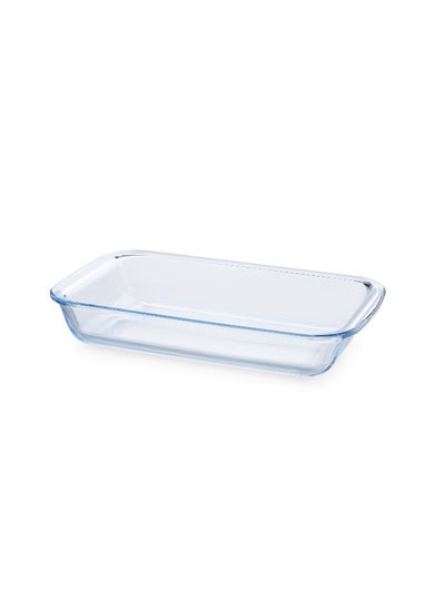 Buy Yuka Glass Baking Dish 25.8X15.2X4.5Cm - Clear in UAE