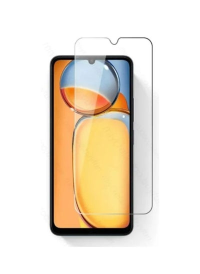 Buy Tempered Glass screen protector compatible with Xiaomi Redmi 13c in Saudi Arabia