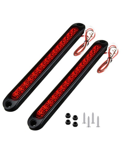 Buy 15 LED Trailer Brake Tail Light, LED Bar Stop Turn Tail Lights Waterproof Assembly Brake Strip Red Light for Marine Boats Golf Cart Offroad Truck RV UTV ATV in UAE