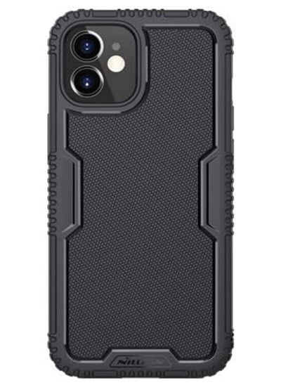 Buy Nillkin Tactix Case for Apple iPhone 12 - Black, Simple Case, TPU in Egypt