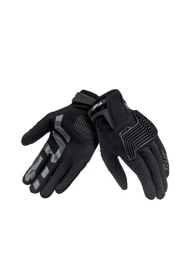 اشتري Moto Cross Enduro Gloves T'ur G-Three Pro Black في الامارات