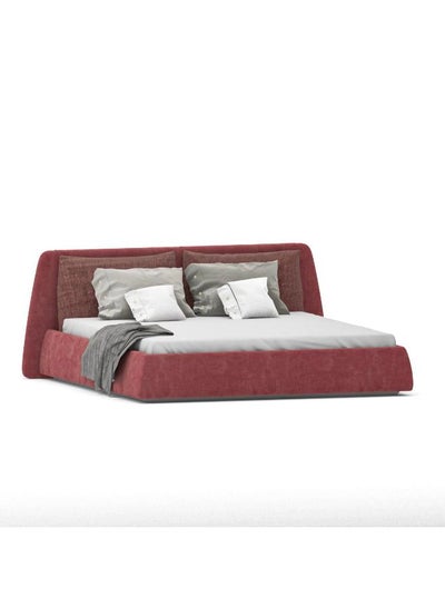 Buy Waly Bed-Hippo162 250x110x80 cm -Dark Red in Egypt