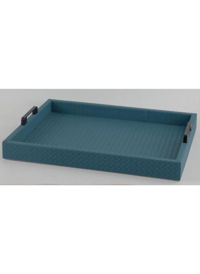 اشتري Serengeti Tray Blue 45x35x7Cm في الامارات