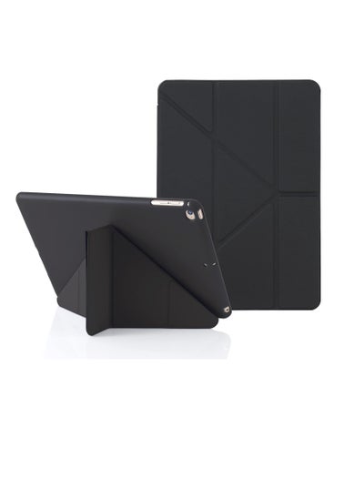 اشتري Case For iPad 9.7-inch, (2018/2017), iPad Pro 9.7 Inch 2016, iPad Air 2nd/1st Smart Cover with Pencil Holder and Soft Silicone Back, Full Body Protection, Auto Wake/Sleep في مصر