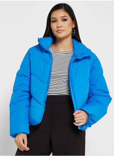 Buy Zip Through Puffer Jacket in Saudi Arabia