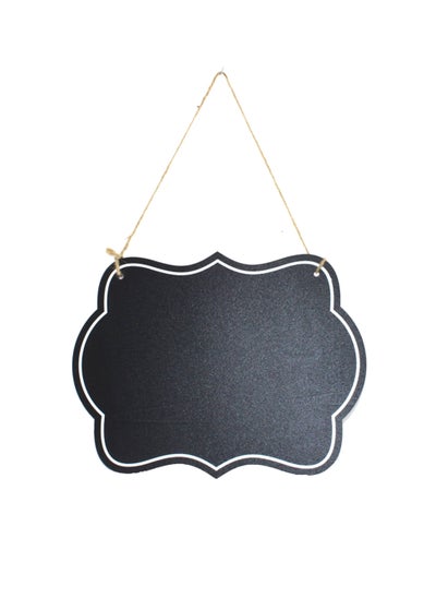 اشتري Wall Hanging Cardboard Blackboard 26x20CM في الامارات