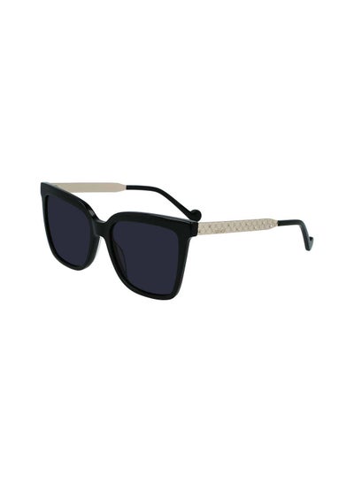 Buy Full Rim Acetate Modified Rectangle Sunglasses LJ753S 5518 (001) in Saudi Arabia