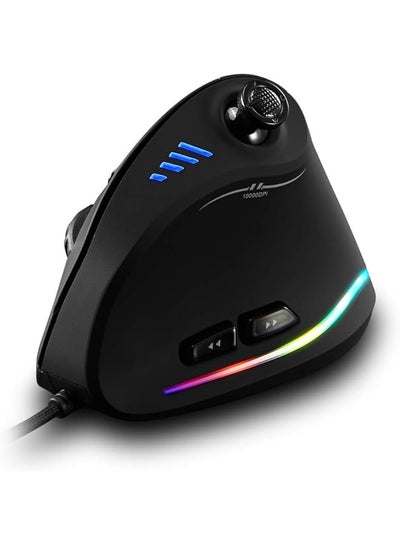 Computer Accessory C 18 Vertical Wired Gaming Mouse 11 Programmable ...