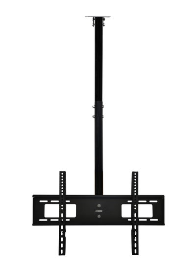 Buy TV Ceiling Mount Bracket Swiveling Tilting for 32-75Inch LED, LCD and flats panels, Black in UAE