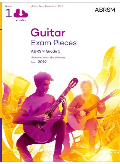 اشتري Guitar Exam Pieces from 2019, ABRSM Grade 1, with CD: Selected from the syllabus starting 2019 في الامارات