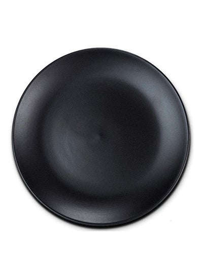 Buy Nava Stoneware Soho Black Side Plate 21Cm in UAE