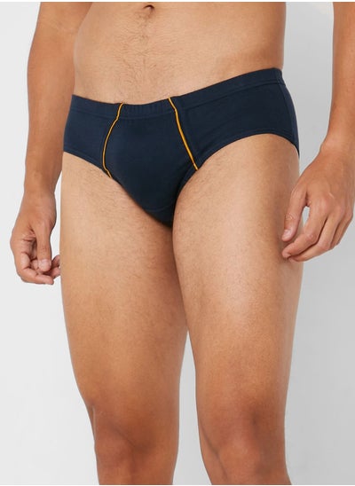 Buy Waist Band French Brief With Antibacterial Finish in UAE