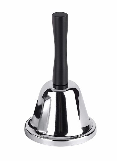 اشتري Loud Hand Bell, Silver Steel Hand Bells for Adults, Dinner Bells for Inside Classroom Bell, for Food Line, Alarm, Jingles, Ringing في الامارات