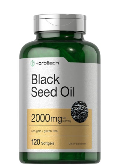 اشتري Black Seed oil 2000mg 120 Softgels في الامارات