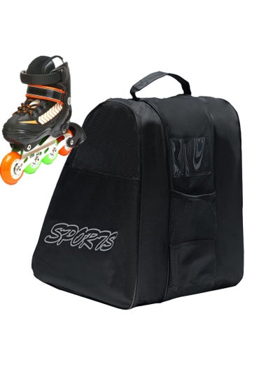 اشتري Roller Skate Bag, Oxford Cloth Skates Shoulder Bag, Inline Skate Tote for Skating Storage, Roller Skates Shoe Pouch Organizer, Ice Skate Bag for Child, Teenager, Kids, Adult في السعودية