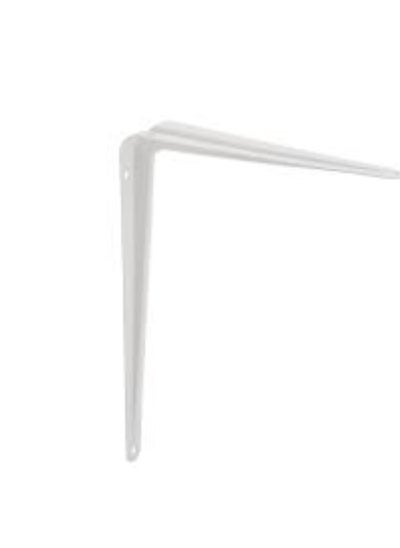 Buy KNP White Light Duty One Pair Shelf Brackets Tripod 8X10 INCH in UAE