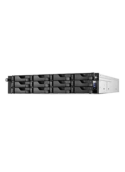 Buy Asustor Lockerstor 12RD AS6512RD - 12 Bay NAS, Quad-Core 2.1GHz CPU, 2.5GbE Port, 8GB RAM DDR4, 2U Rackmount Server with redundant Power Supply (Diskless) in UAE