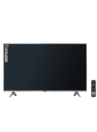 اشتري Geepas 50- Inch VIDAA 4K Ultra HD Smart TV Frameless Design and Matte Silver Finish Pre Installed Apps Bluetooth Connectivity and Screen Sharing Dolby Digital في الامارات