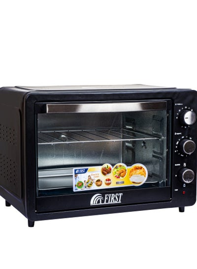Buy Electric Oven With Grill And Tray, 50 Liters, Stainless Steel in Egypt