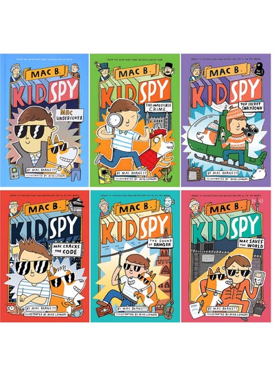 Buy Mac B., Kid Spy Series 6 Books Set in UAE