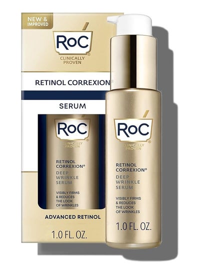 Buy Retinol Correxion Wrinkle Correct Face Serum Daily Anti Wrinkle and Ageing Treatment  Firming Moisturiser Pure RoC Retinol with Ascorbic Acid 30 ml in Saudi Arabia