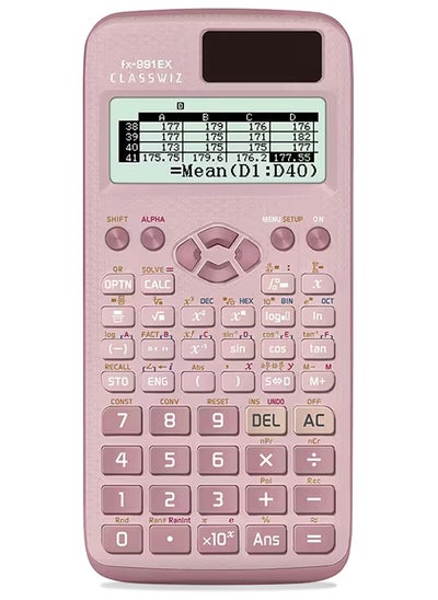 Buy FX-991EX-PK-W-DH Engineering/Scientific Calculator - pink in UAE